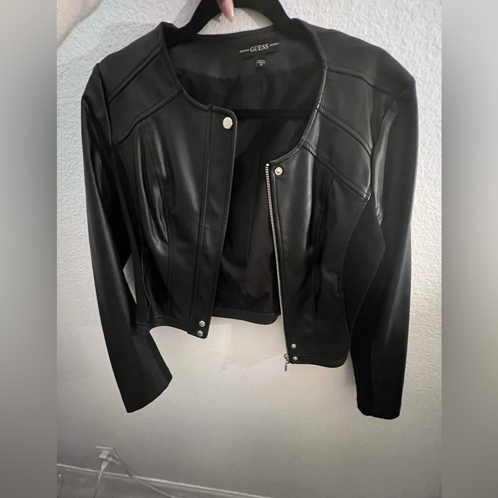 Leather jacket